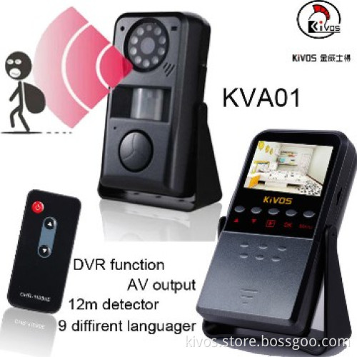 Multi Function Video Alarm CCTV Camera Alarm With Video Recording